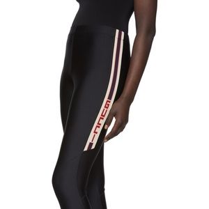 Gucci Side Stripe Logo Jacquard Spandex Legging